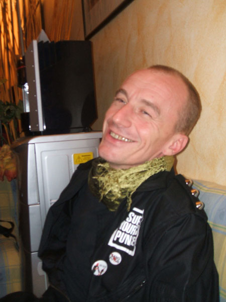 Les Sales Majests - arno un heure avant le concert
